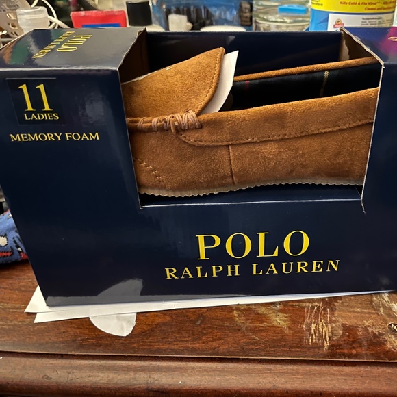 polo ralph lauren slipper - Picture 1 of 2